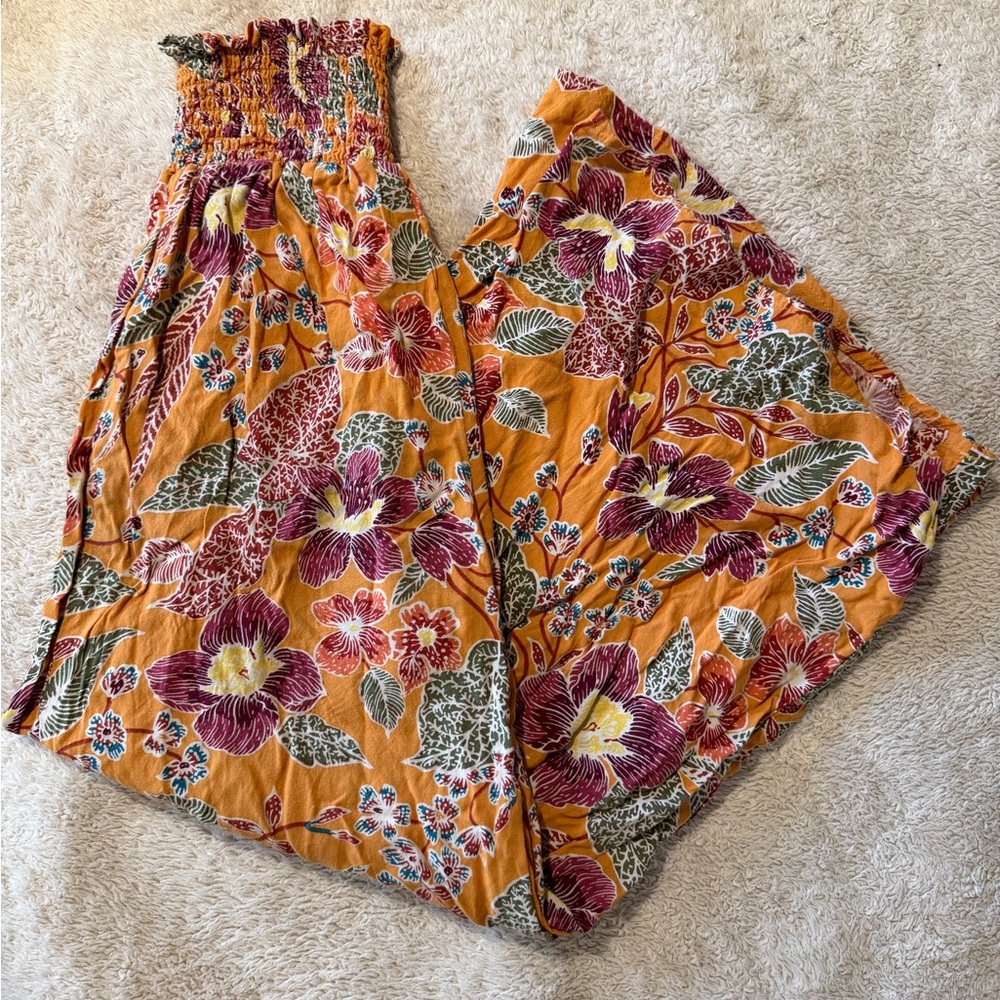 Christian Siriano Multicolor Hippie Pants